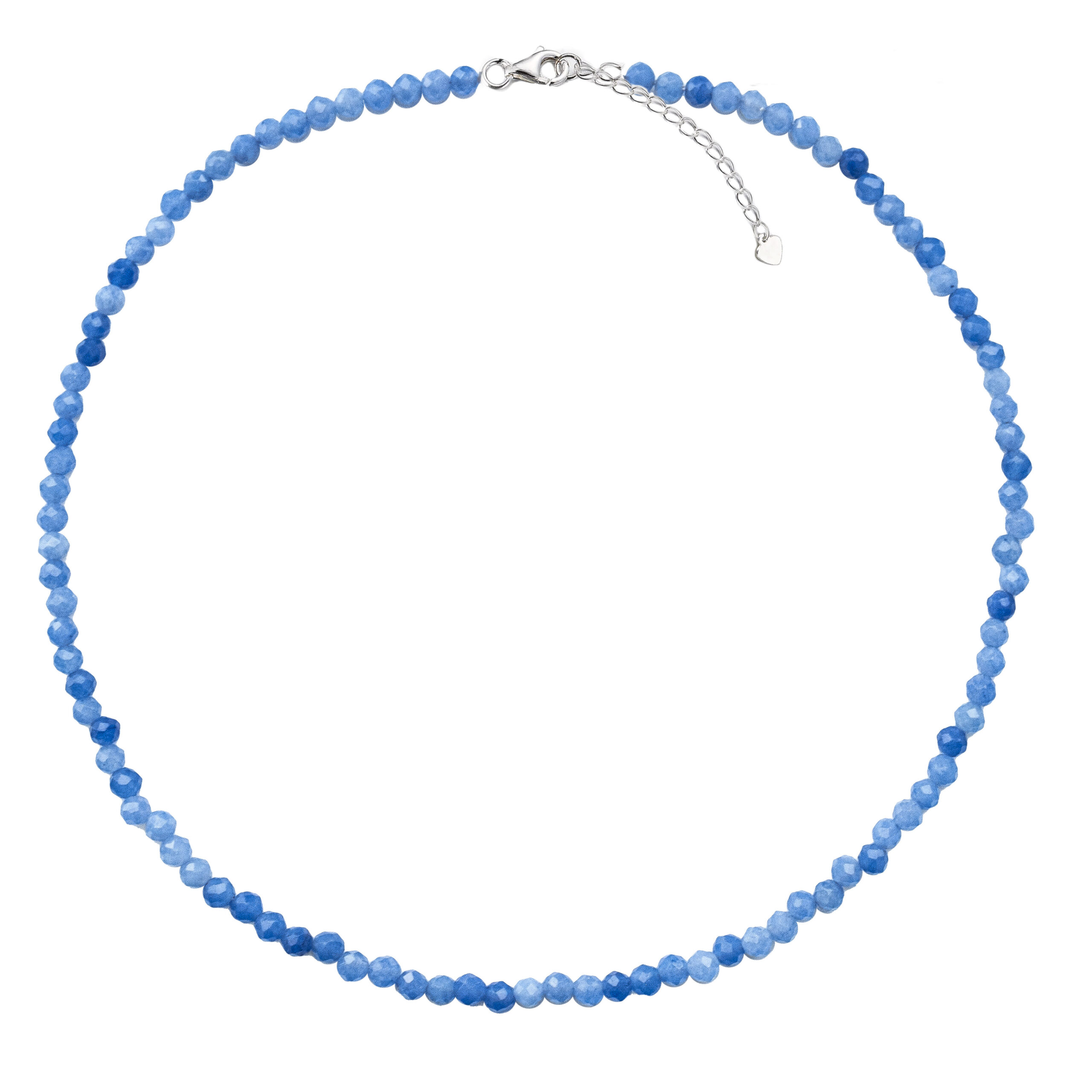 Blauer Aventurin-Kette  ‎⌀ 4.0 mm – 40 cm